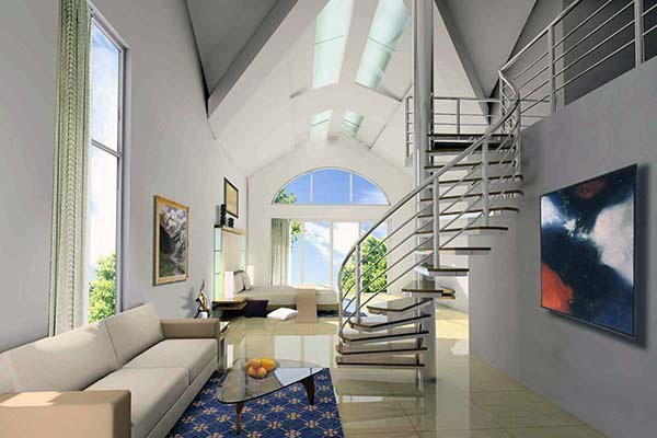 小复式客厅装修效果图 小复式客厅装修效果图